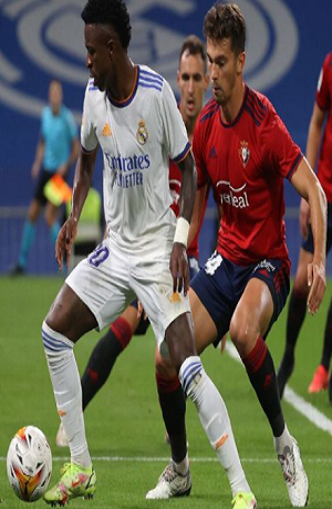 Real Madrid no pudo vencer la meta del Osasuna, empate sin goles