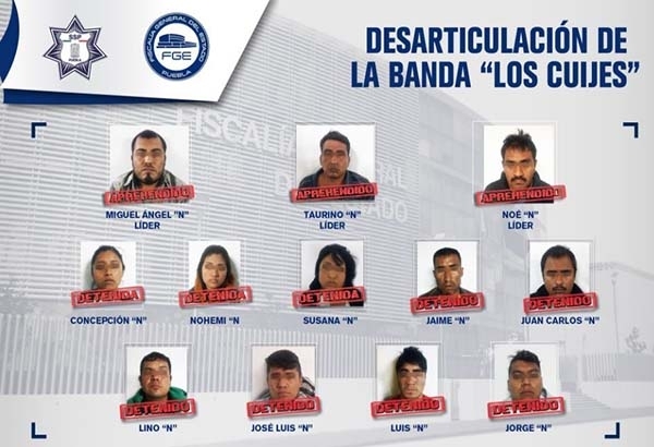 Caen “Los Cuijes”, culpables de 9 asesinatos en Huehuetlán y Chautla