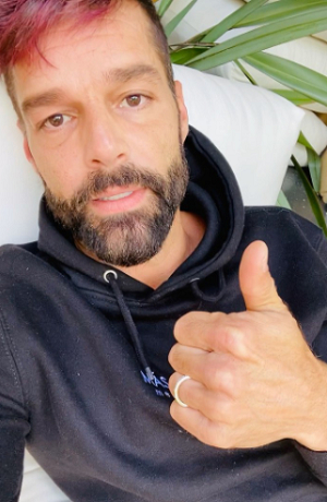 Ricky Martin pide paciencia para enfrentar el coronavirus