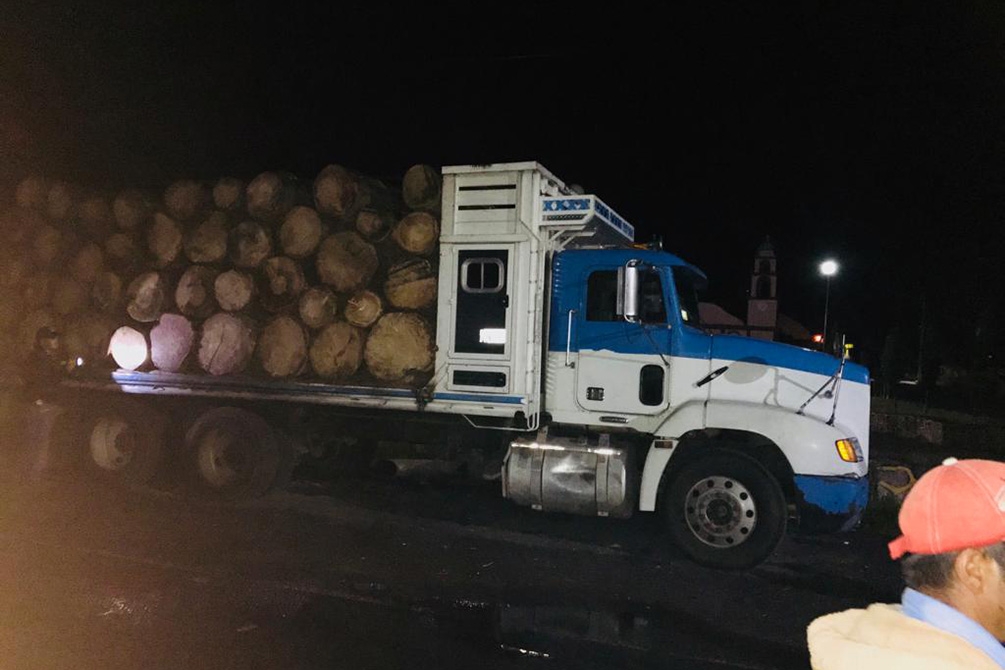 Capturan a tres talamontes en Chilchotla, zona crítica forestal de Puebla