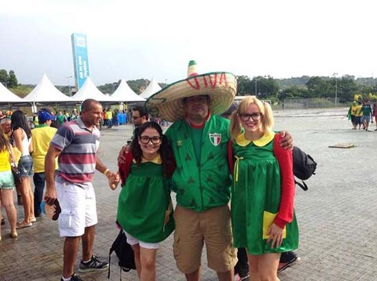 #PoblanosenBrasil, al menos mil se fueron al Mundial