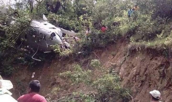 En helicopterazo mueren titulares de SSP y Seguro Popular de Michoacán