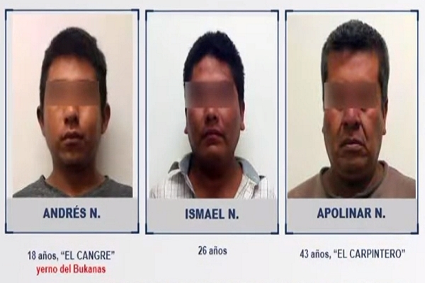 Detienen a tres secuestradores en Puebla, uno es yerno de “El Bukanas”