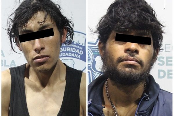 Ladrones son detenidos en operativos realizados en Puebla capital