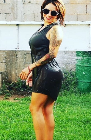 La Groserita, influencer mexicana, apareció en sensual atuendo
