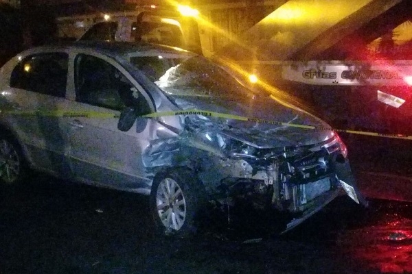 Ebrio mató a hombre mientras aguardaba grúa en la colonia La Paz