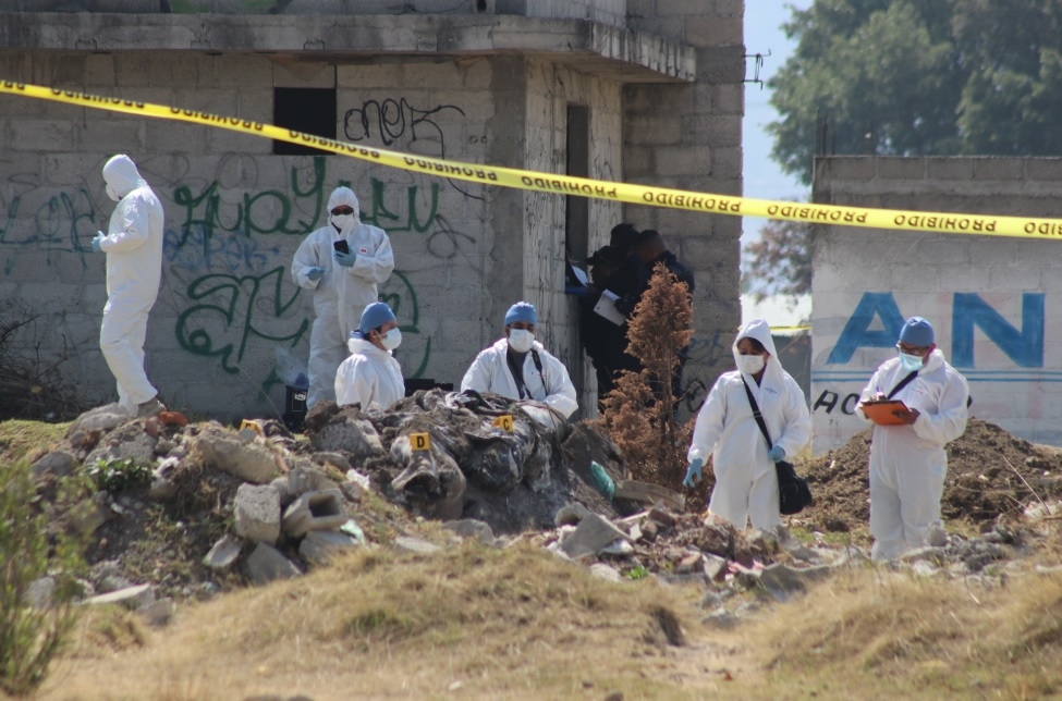 Al menos 6 cuerpos mutilados hallan en Amozoc