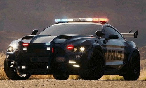 Ford Mustang Barricada, la patrulla de Transformers