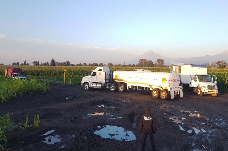 PF atrapa a huachicolera hondureña en San Martín Texmelucan