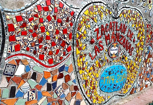 FOTOS: Realizan mosaico monumental en Zacatlán, Puebla