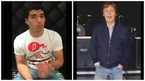 Luis Suárez entrevistó a Paul McCartney