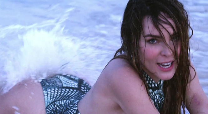 FOTOS: Belinda, sensual en grabación de nuevo videoclip