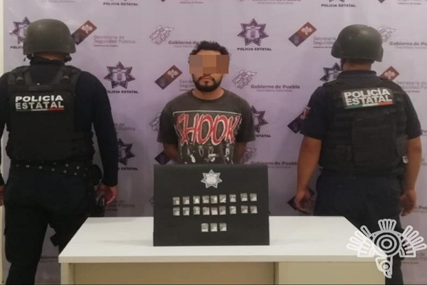 Sujeto hurtó motocicleta para repartir drogas en Tehuacán