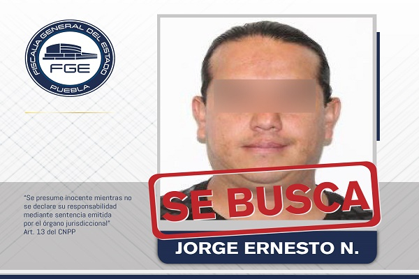 FGE busca al feminicida que mató a su esposa en Texmelucan