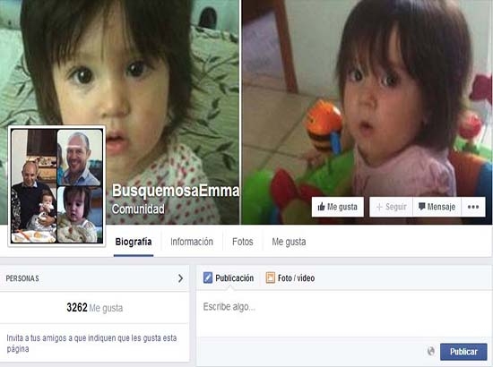 Cuando los Likes no son suficientes: #EncontremosaEmma