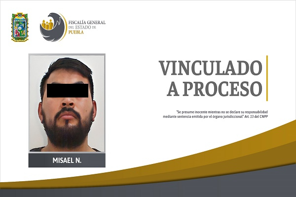 Sujeto quedó vinculado a proceso en Puebla por golpear a su esposa y despojarla de su hijo
