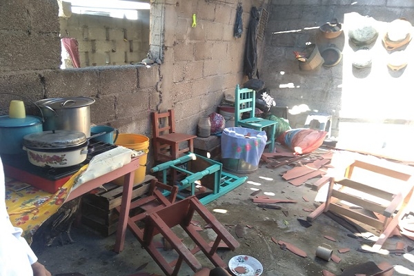 Fuga en tanque de gas provocó explosión en vivienda de Tepeaca