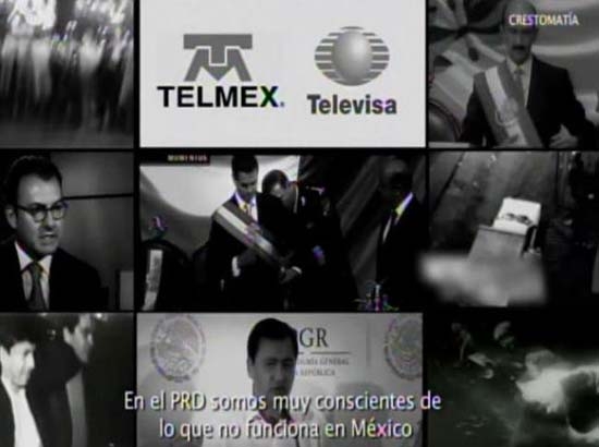 Telmex presenta queja por spot del PRD