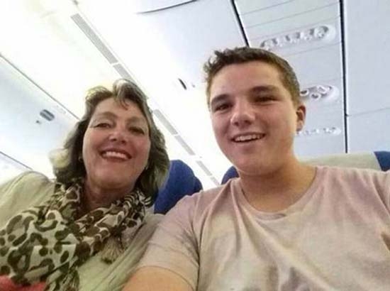 La última “selfie” en el avión derribado en Ucrania