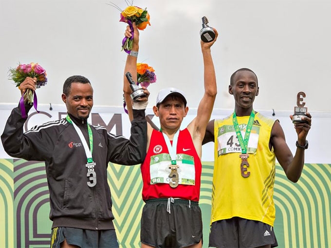 Etíope y peruano, ganadores del Maratón Internacional de la ciudad de México