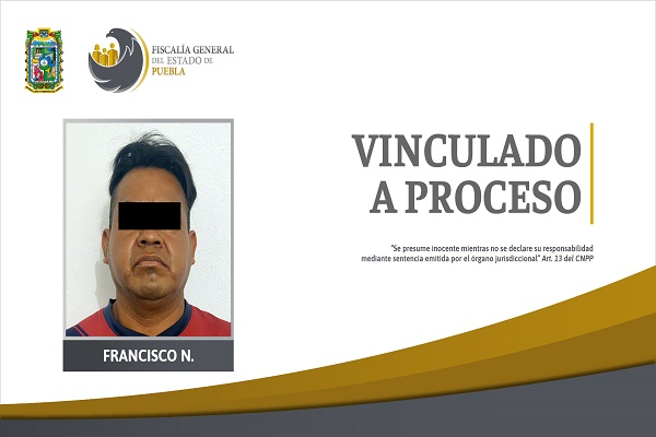 Explotaba sexualmente a su esposa y es vinculado a proceso en Puebla