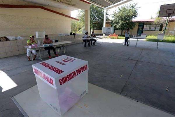Fracasa Consulta Popular; INE denuncia las mentiras de Morena