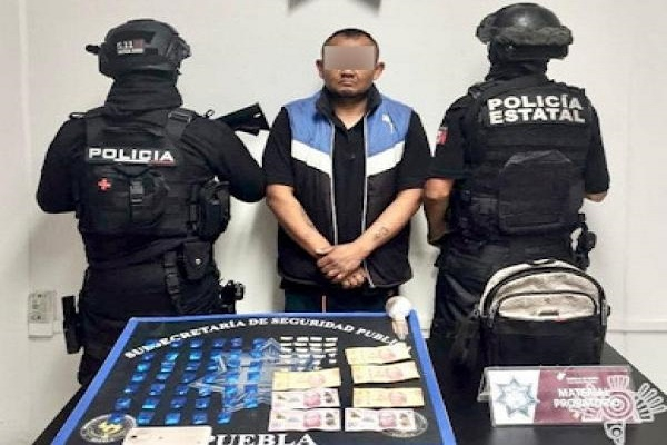 Detienen a “El Porki”, involucrado en homicidios y secuestros en Puebla