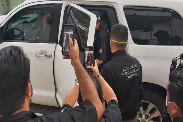Mario Marín, se escondía “en casa de una hermana”
