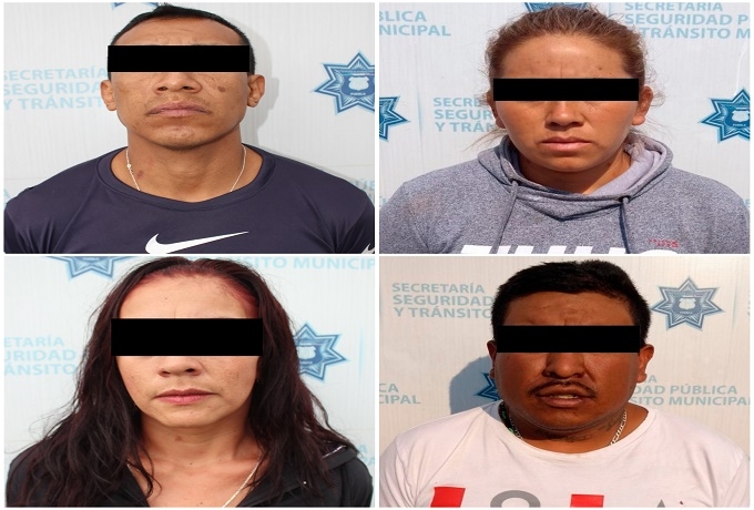 Cayó banda dedicada al robo de negocios y viviendas en Puebla