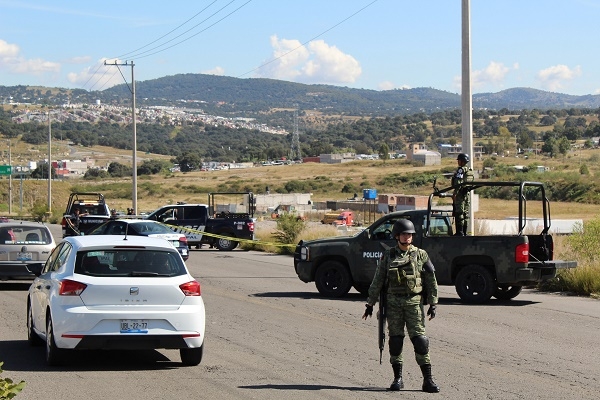 Hallan cadáver embolsado en La Guadalupana