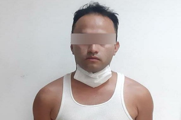 Distribuidor de droga es capturado en el centro de Puebla