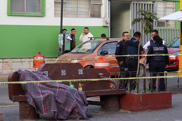 Integrante del Escuadrón de la Muerte murió en banca del parque de Hueyotlipan