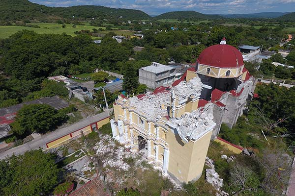 En el limbo, reconstrucción de inmuebles dañados por el sismo de 2017
