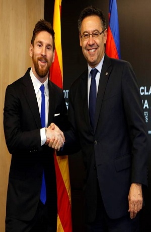 Barcelona cuenta con Messi y señala: “tiene contrato vigente”