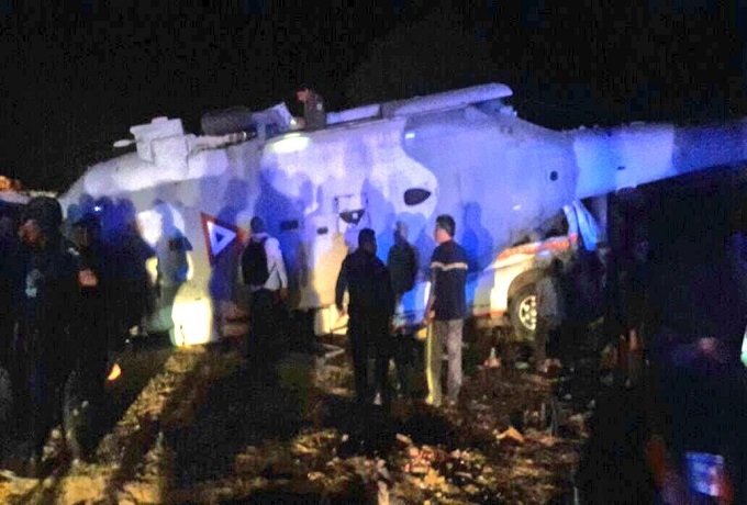 Cayó helicóptero donde viajaba titular de la SEGOB Federal y gobernador de Oaxaca
