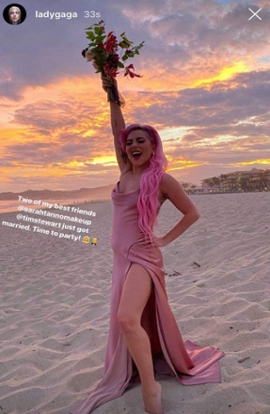 Lady Gaga compartió en redes sociales su estancia en Los Cabos