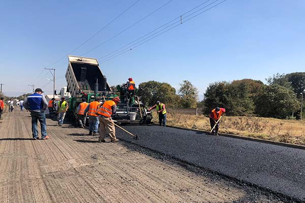 Rehabilitan 277 kilómetros de rutas de evacuación en el Popocatépetl