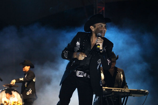 K-Paz de la Sierra puso a bailar a los asistentes a la Feria de Puebla 2014