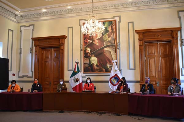 Ayuntamiento de Puebla anuncia “Puertas Violetas” para erradicar la violencia de género