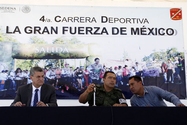 Sedena invita a la 4ª Carrera La Gran Fuerza de México