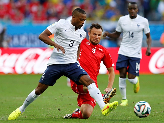 Francia goleó 5-2 a Suiza y está en Octavos de Final