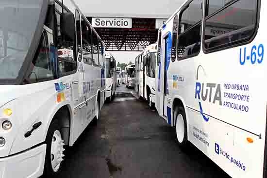 Gobierno de Puebla suma 10 unidades más para mejorar servicio de RUTA