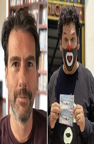¡Se lo cargó el payaso! Eduardo Videgaray es amenazado por el hijo de Cepillín