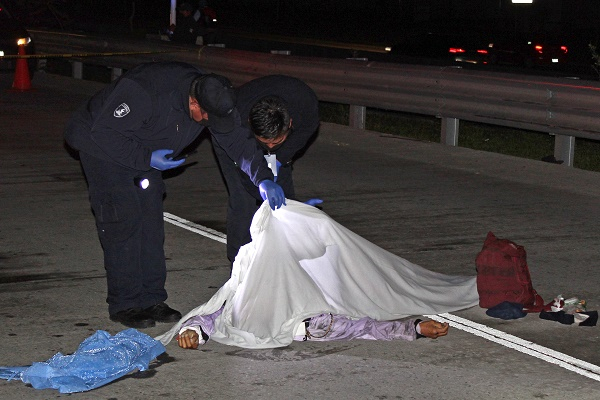 FOTOS: Muere hombre atropellado en el Periférico Ecológico de Puebla