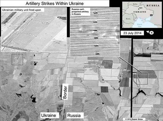 EU revela pruebas de que Rusia ataca a Ucrania y arma a separatistas