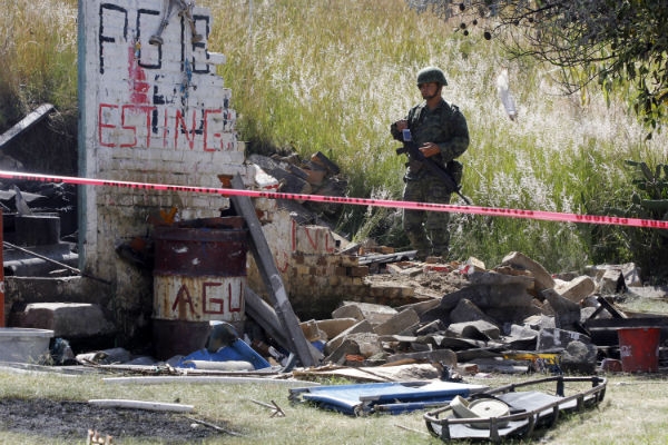 Explota polvorín en Cholula; cinco muertos