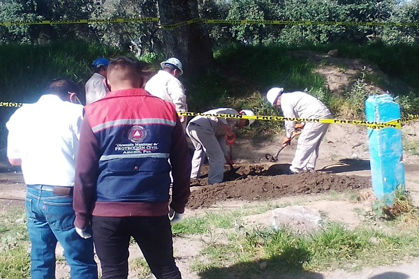 Hallan toma clandestina de gas LP en Amozoc