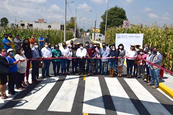 Gobierno de San Pedro Cholula prioriza obra pública en juntas auxiliares