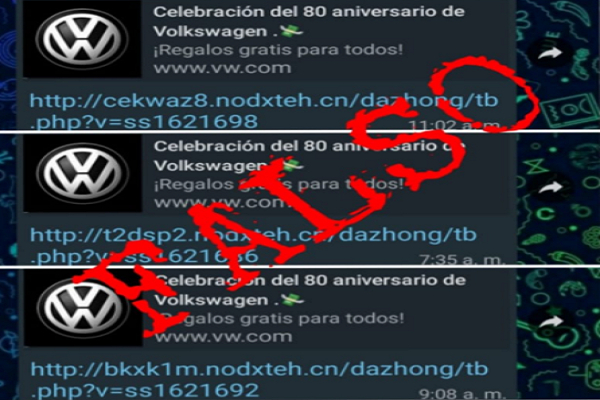 Volkswagen de México desmiente encuesta fake sobre sorteo de aniversario
