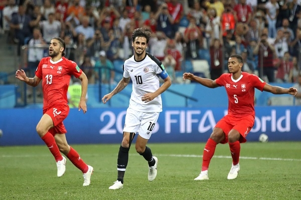 Costa Rica se va del mundial tras empate ante Suiza